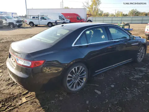 2017 Lincoln Continental Reserve VIN 1LN6L9NC3H5609246 фото 3