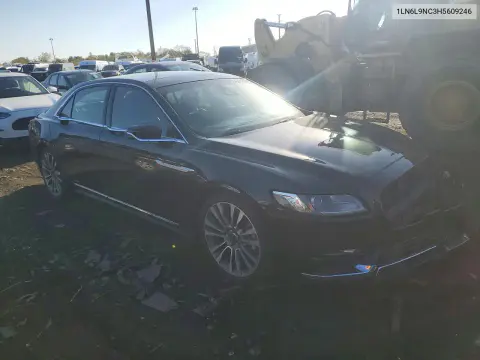2017 Lincoln Continental Reserve VIN 1LN6L9NC3H5609246 фото 4