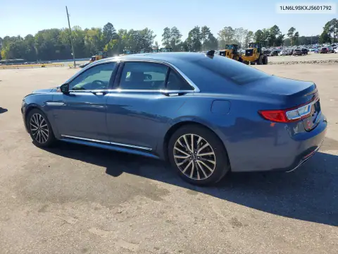 1LN6L9SKXJ5601792 — 2018 Lincoln Continental, фото 2 с аукциона Copart, Передняя часть