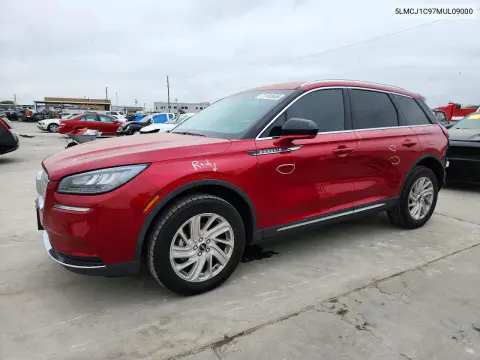 5LMCJ1C97MUL09000 — 2021 Lincoln Corsair, Задняя часть, фото до ремонта