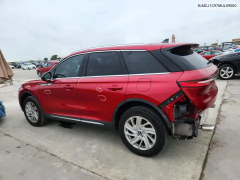 2021 Lincoln Corsair VIN 5LMCJ1C97MUL09000 фото 2