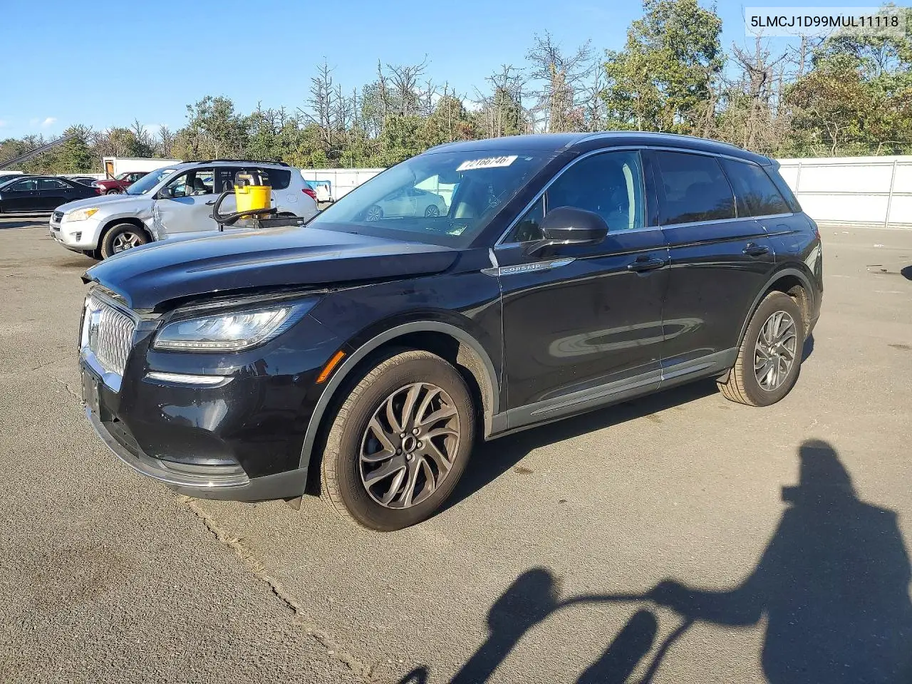 2021 Lincoln Corsair VIN 5LMCJ1D99MUL11118 фото 1