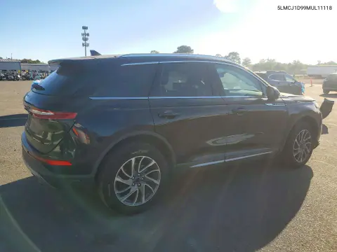 2021 Lincoln Corsair VIN 5LMCJ1D99MUL11118 фото 3