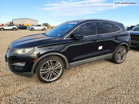 5LMTJ2AH4FUJ09307 — 2015 Lincoln MKC, Подтопление, фото до ремонта