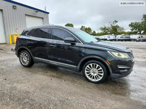 5LMCJ1A92FUJ19918 — 2015 Lincoln MKC, фото 4 с аукциона Copart, Задняя часть