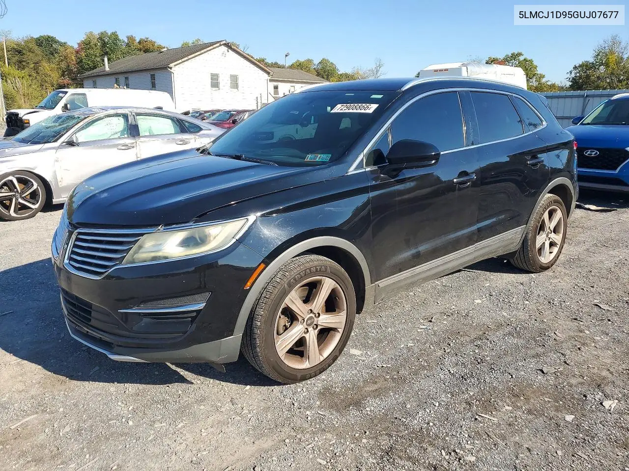 2016 Lincoln Mkc Premiere VIN 5LMCJ1D95GUJ07677 фото 1