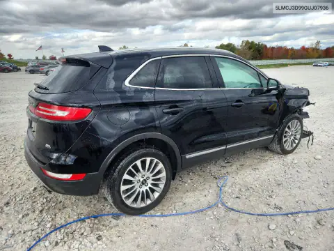 5LMCJ3D99GUJ07936 — 2016 Lincoln MKC, фото 3 с аукциона Copart, Передняя часть