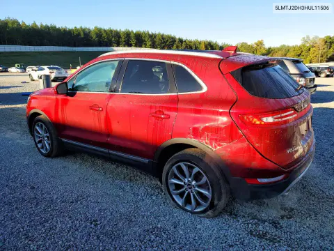 2017 Lincoln Mkc Select VIN 5LMTJ2DH3HUL11506 фото 2