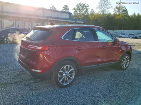 2017 Lincoln Mkc Select VIN 5LMTJ2DH3HUL11506 фото 3