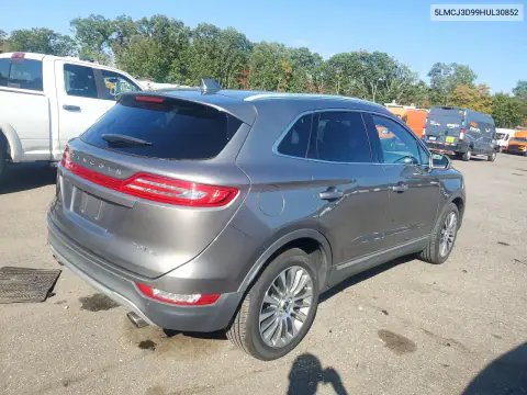 5LMCJ3D99HUL30852 — 2017 Lincoln MKC, фото 3 с аукциона Copart, Подтопление