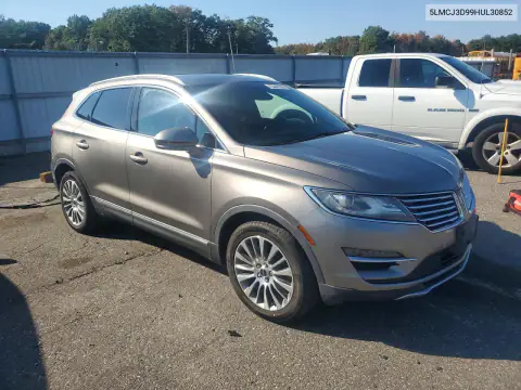 5LMCJ3D99HUL30852 — 2017 Lincoln MKC, фото 4 с аукциона Copart, Подтопление