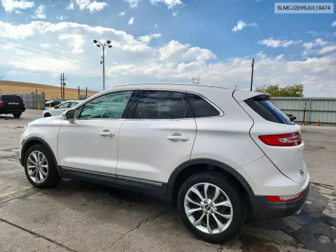 2018 Lincoln Mkc Select VIN 5LMCJ2D99JUL18474 фото 2