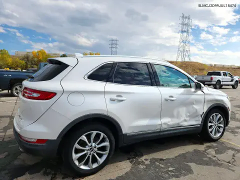2018 Lincoln Mkc Select VIN 5LMCJ2D99JUL18474 фото 3