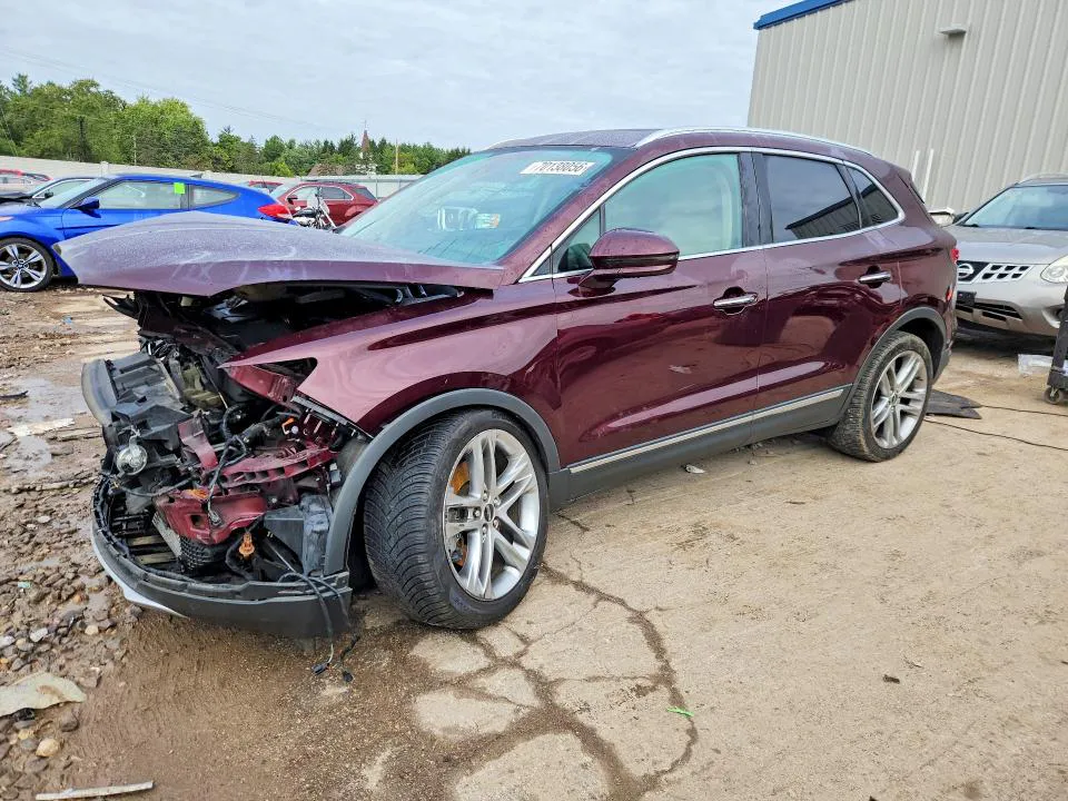 2019 LINCOLN MKC VIN 5LMCJ3D96KUL32369 фото 1