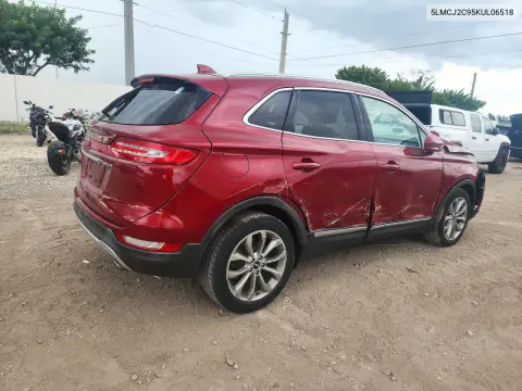 2019 Lincoln Mkc Select VIN 5LMCJ2C95KUL06518 фото 3