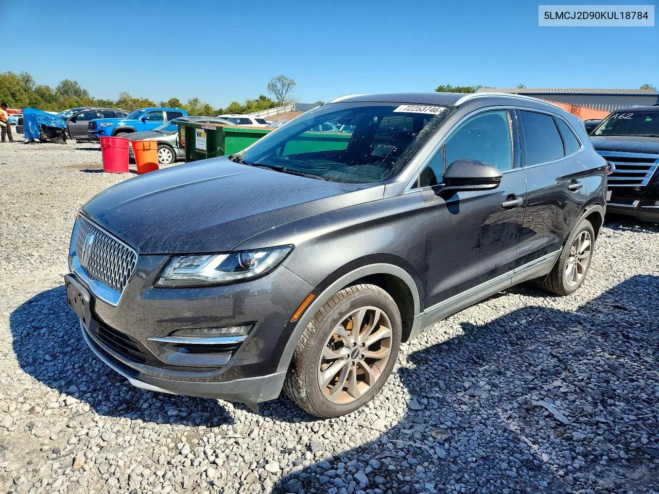 2019 Lincoln Mkc Select VIN 5LMCJ2D90KUL18784 фото 1