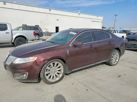 1LNHM94R19G627679 — 2009 Lincoln MKS, Передняя часть (Front End), фото до ремонта