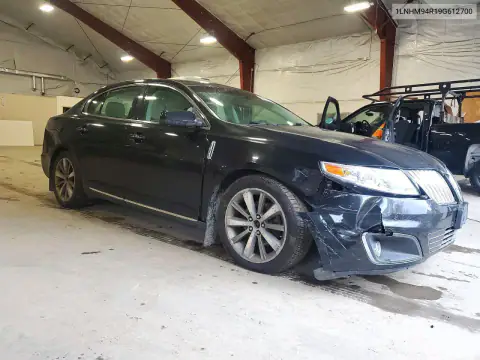 1LNHM94R19G612700 — 2009 Lincoln MKS, фото 4 с аукциона Copart, Передняя часть