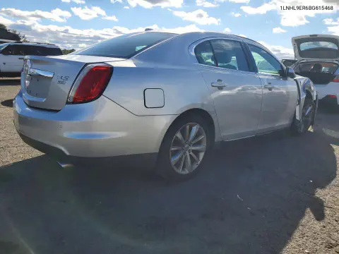 2011 Lincoln Mks VIN 1LNHL9ER6BG615468 фото 3