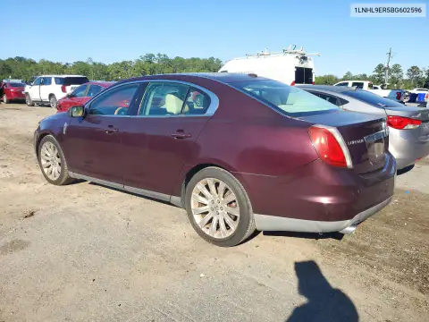 1LNHL9ER5BG602596 — 2011 Lincoln MKS, фото 2 с аукциона Copart, Передняя часть