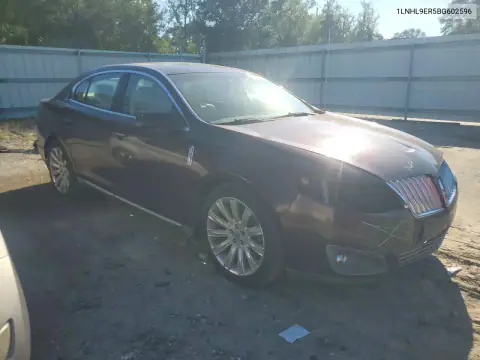 1LNHL9ER5BG602596 — 2011 Lincoln MKS, фото 4 с аукциона Copart, Передняя часть