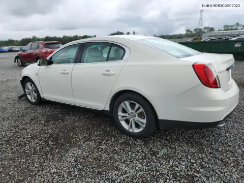 2012 Lincoln Mks VIN 1LNHL9DR3CG807322 фото 2