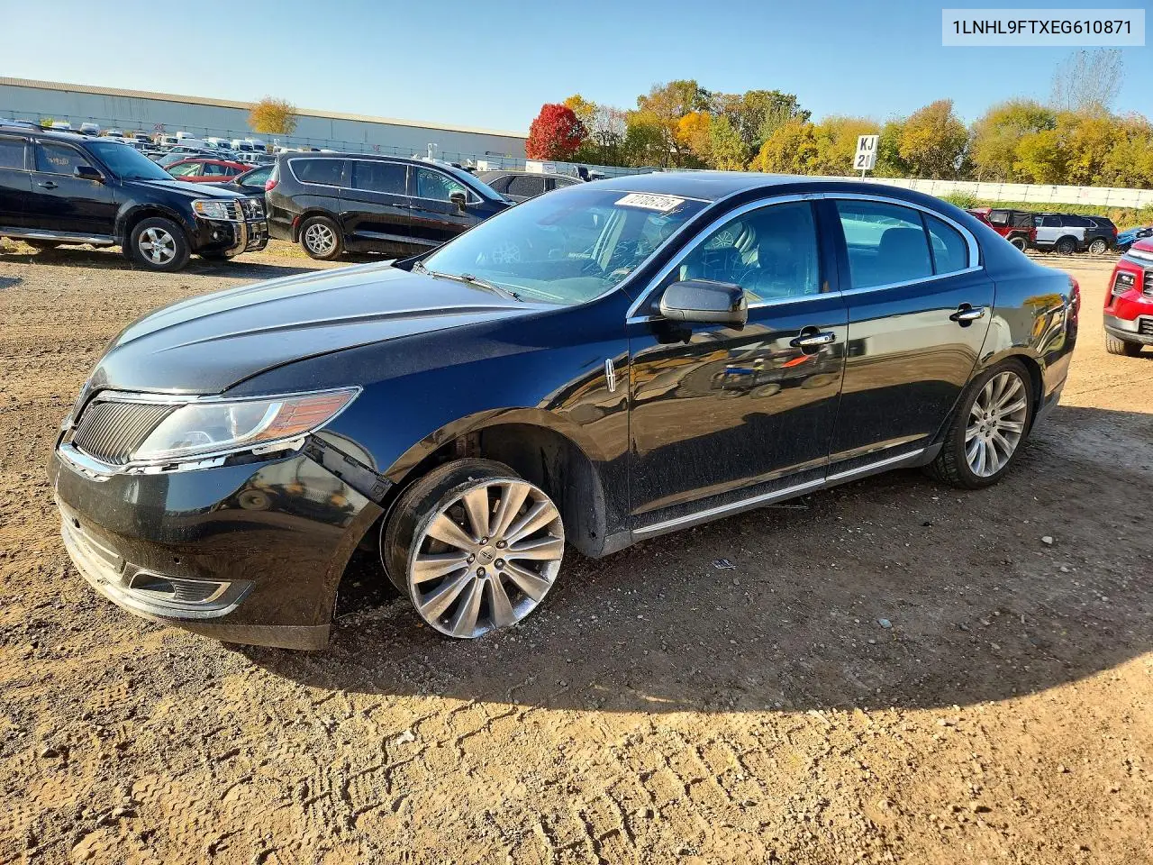 2014 Lincoln Mks VIN 1LNHL9FTXEG610871 фото 1
