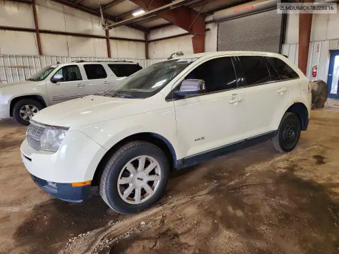2LMDU68C67BJ28016 — 2007 Lincoln MKX, Сторона, фото до ремонта