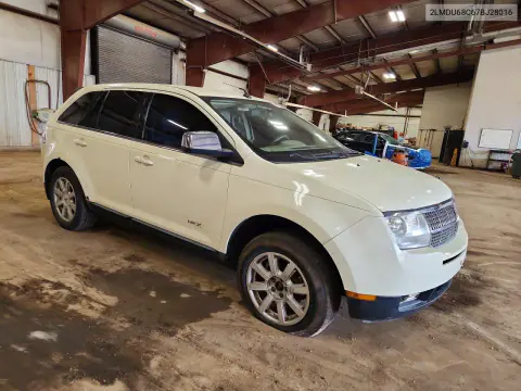 2007 Lincoln Mkx VIN 2LMDU68C67BJ28016 фото 4