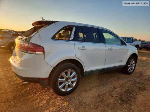 2LMDU68C77BJ31426 — 2007 Lincoln MKX, фото 3 с аукциона Copart, Крыша