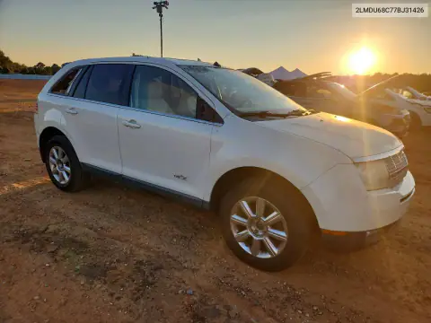 2LMDU68C77BJ31426 — 2007 Lincoln MKX, фото 4 с аукциона Copart, Крыша