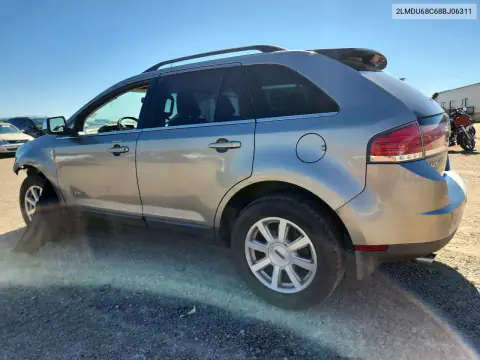 2LMDU68C68BJ06311 — 2008 Lincoln MKX, фото 2 с аукциона Copart, Передняя часть