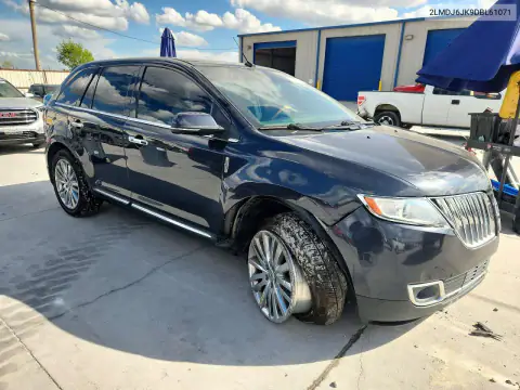 2LMDJ6JK9DBL61071 — 2013 Lincoln MKX, фото 4 с аукциона Copart, Передняя часть