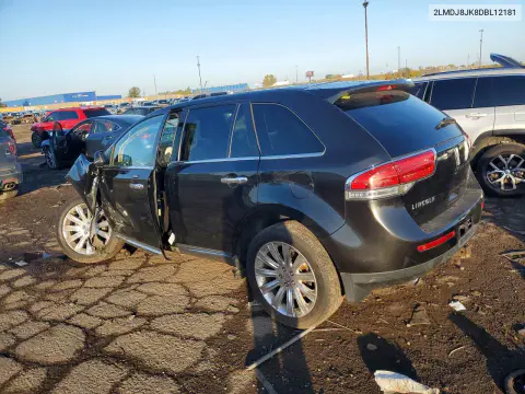 2013 Lincoln Mkx VIN 2LMDJ8JK8DBL12181 фото 2