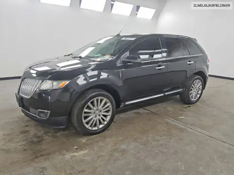2LMDJ8JK8FBL28609 — 2015 Lincoln MKX, Мелкие вмятины и царапины, фото до ремонта