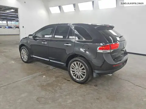 2015 Lincoln Mkx VIN 2LMDJ8JK8FBL28609 фото 2