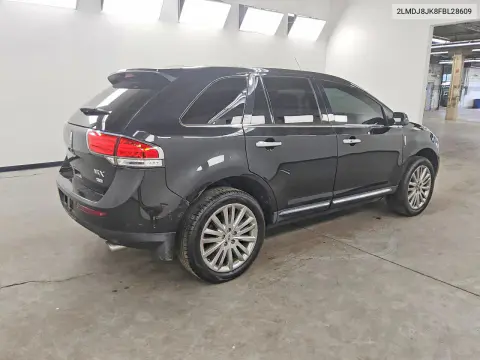 2015 Lincoln Mkx VIN 2LMDJ8JK8FBL28609 фото 3