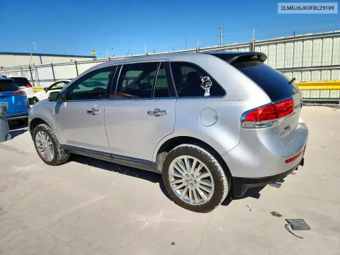 2015 Lincoln Mkx VIN 2LMDJ6JK0FBL29189 фото 2