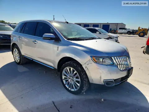 2015 Lincoln Mkx VIN 2LMDJ6JK0FBL29189 фото 4