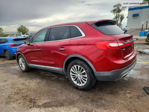2016 Lincoln Mkx Select VIN 2LMTJ6KR8GBL52017 фото 2