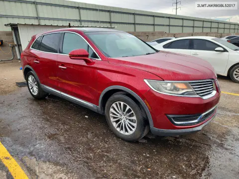 2016 Lincoln Mkx Select VIN 2LMTJ6KR8GBL52017 фото 4