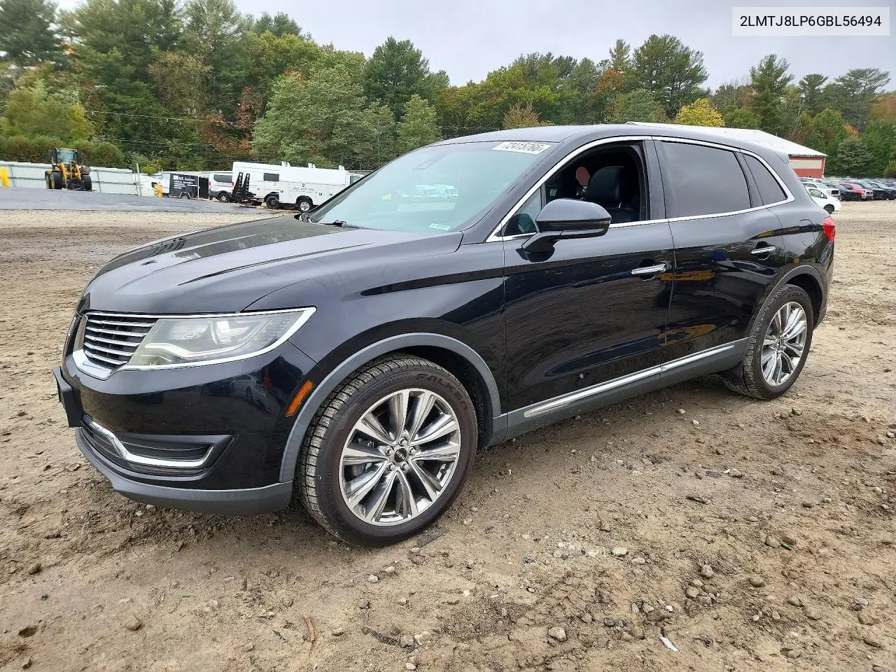 2016 Lincoln Mkx Reserve VIN 2LMTJ8LP6GBL56494 фото 1
