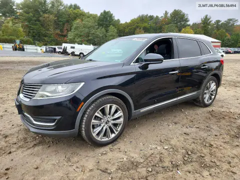 2LMTJ8LP6GBL56494 — 2016 Lincoln MKX, Подтопление, фото до ремонта