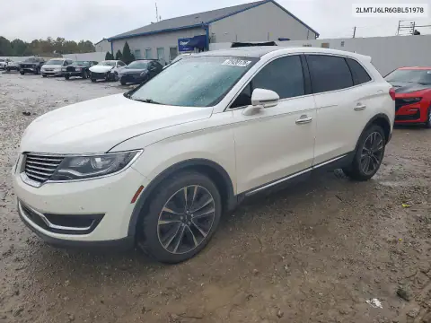 2LMTJ6LR6GBL51978 — 2016 Lincoln MKX, Передняя часть, фото до ремонта