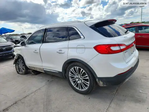 2LMTJ6LR5GBL45976 — 2016 Lincoln MKX, фото 2 с аукциона Copart, Передняя часть