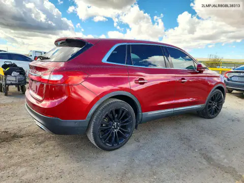 2LMPJ6LR8GBL38313 — 2016 Lincoln MKX, фото 3 с аукциона Copart, Передняя часть