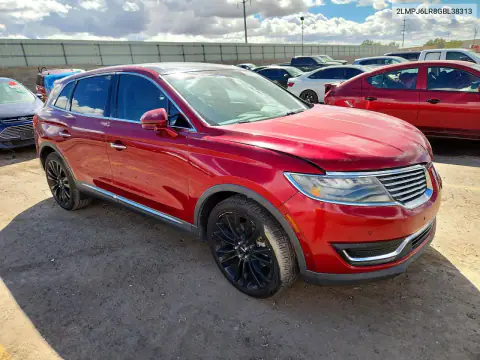 2LMPJ6LR8GBL38313 — 2016 Lincoln MKX, фото 4 с аукциона Copart, Передняя часть
