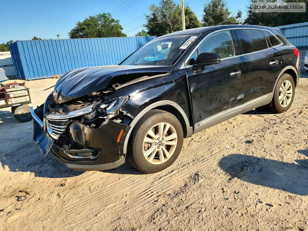 2017 Lincoln Mkx Premiere VIN 2LMPJ6JR4HBL15504 фото 1