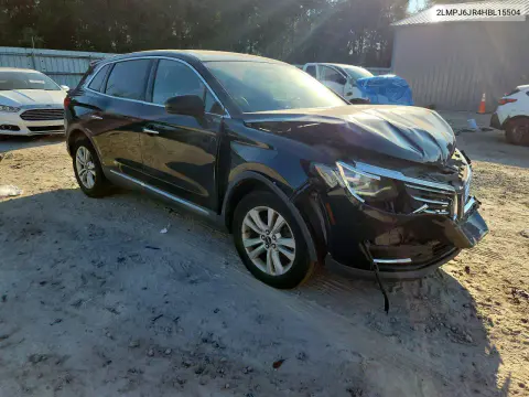 2017 Lincoln Mkx Premiere VIN 2LMPJ6JR4HBL15504 фото 4