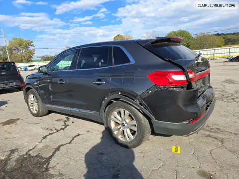2LMPJ8JR8JBL41296 — 2018 Lincoln MKX, фото 2 с аукциона Copart, Задняя часть